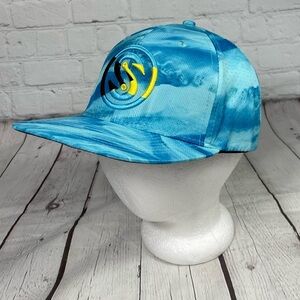 Scales Blue Trucker Snapback Hat OS
